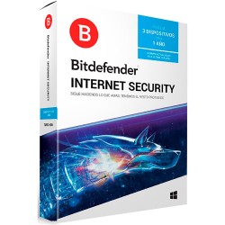 Antivirus Bitdefender security para 3 usuarios PC
