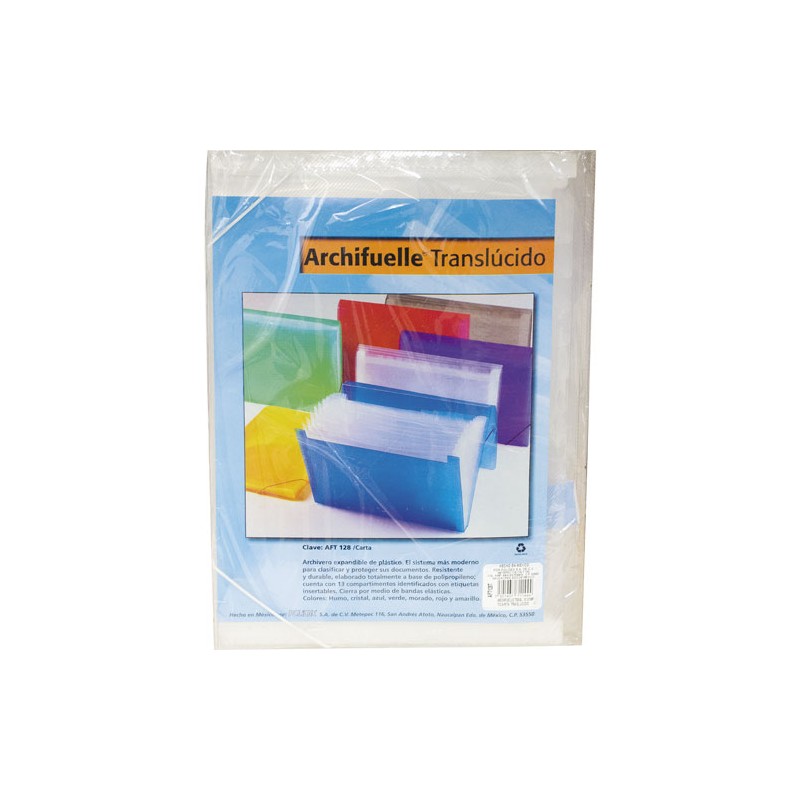 Archifuelle Polidex Aft128 13 Compartimentos Tamaño Carta