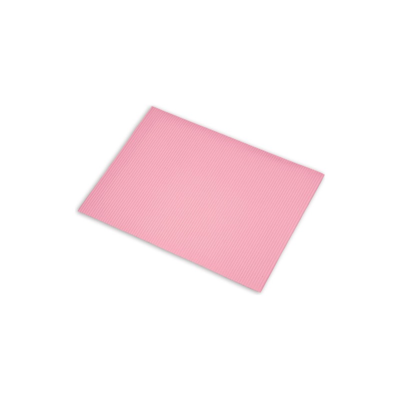 Micro Corrugado Color Print Rosa Pastel 50X65 328G