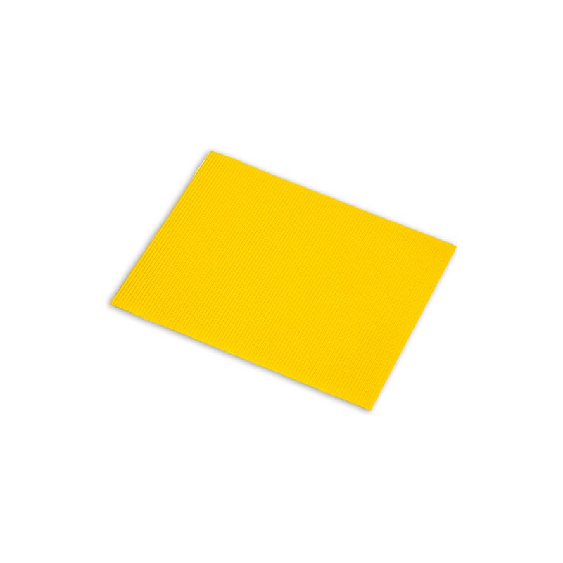 Micro Corrugado Color Print Amarillo 50X65 328G