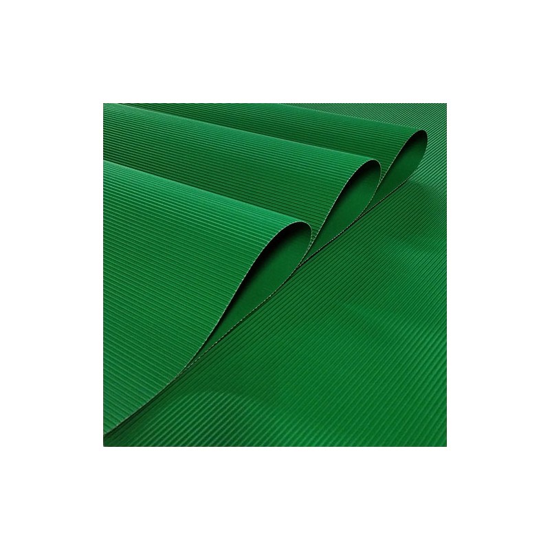 Microcorrugado Rayter Verde Bandera 50X70 CM de 160 G