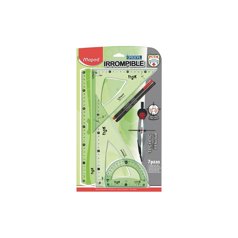Juego De Geometría Maped 019205 Flex