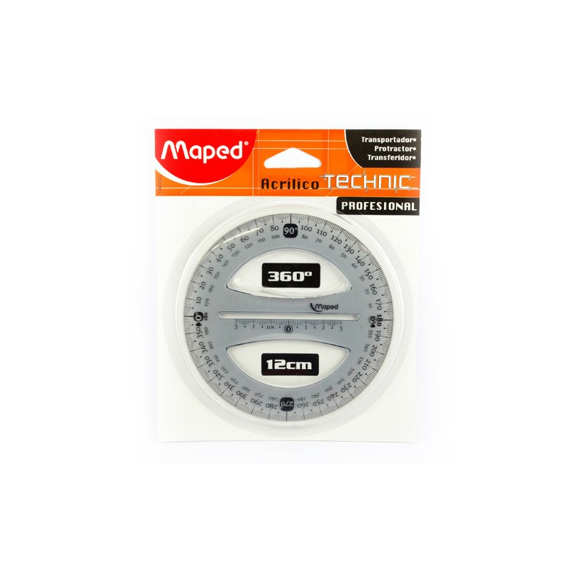 Transportador Maped 1360-B De 12 Cm