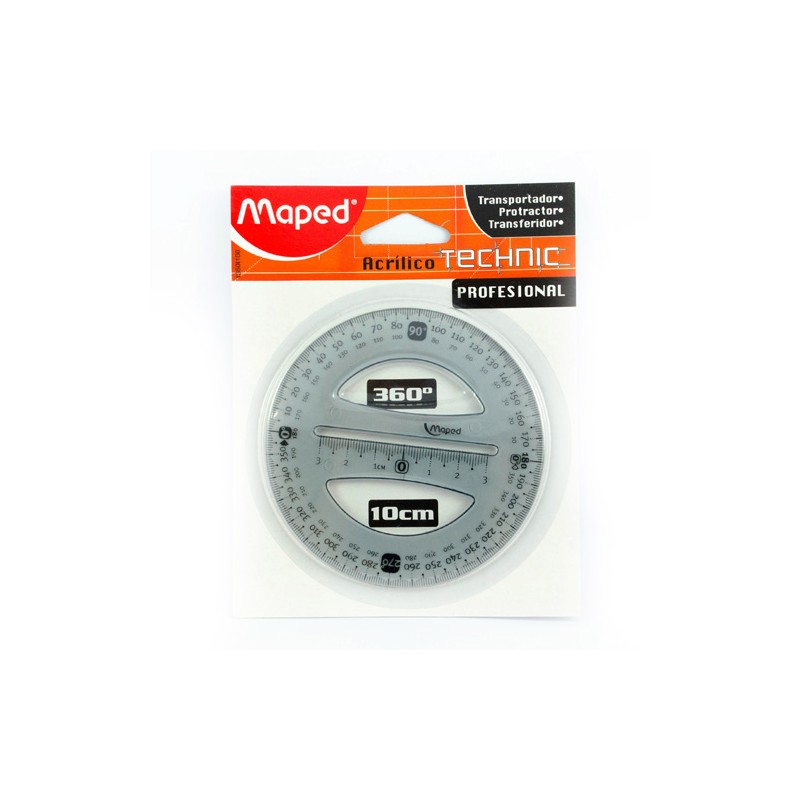 Transportador Maped 1360-B De 10 Cm