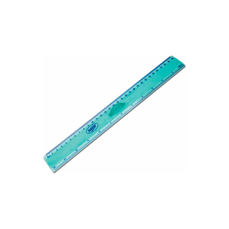 Regla Escolar Sablon Wacky 1070 30Cm Con Sujetador