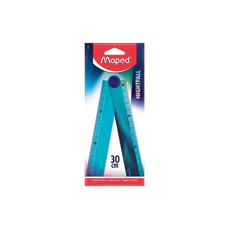 REGLA MAPED 281018 NIGHTFALL 15/30CM