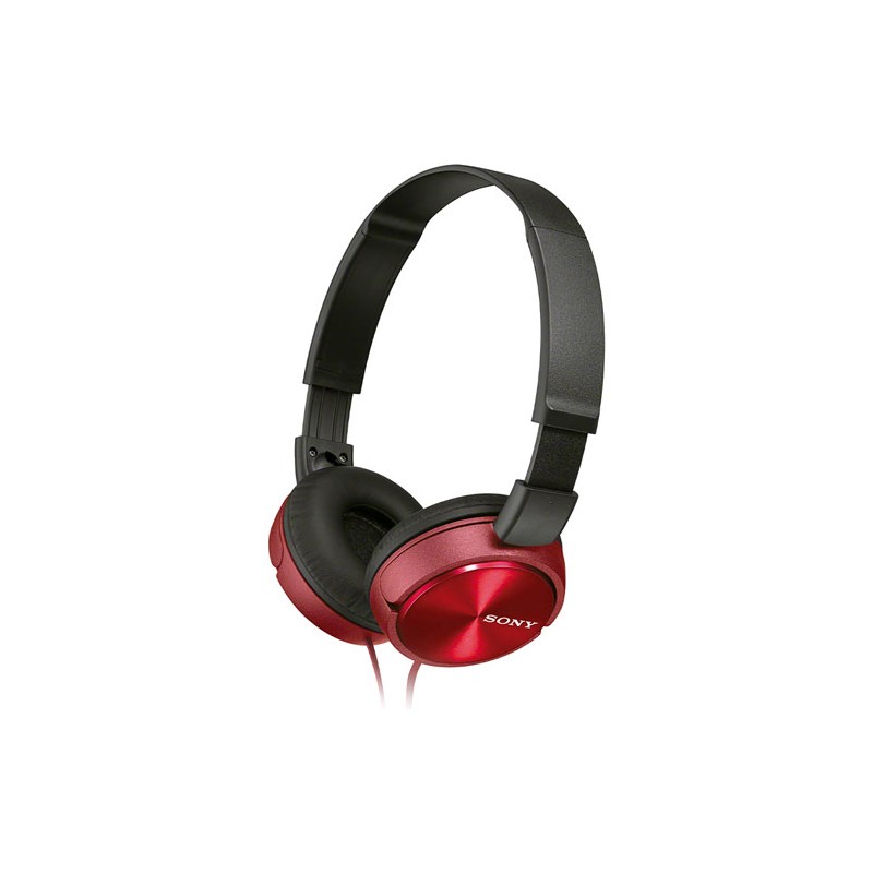 AUDÍFONOS TIPO DIADEMA SONY CON MANOS LIBRES MDR-ZX310AP ROJO
