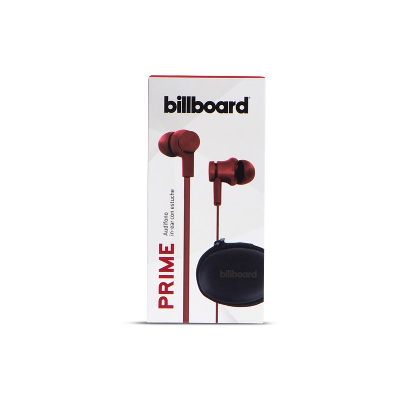 AUDÍFONOS BILLBOARD PRIME IN EAR ALAM CON CASE VINO