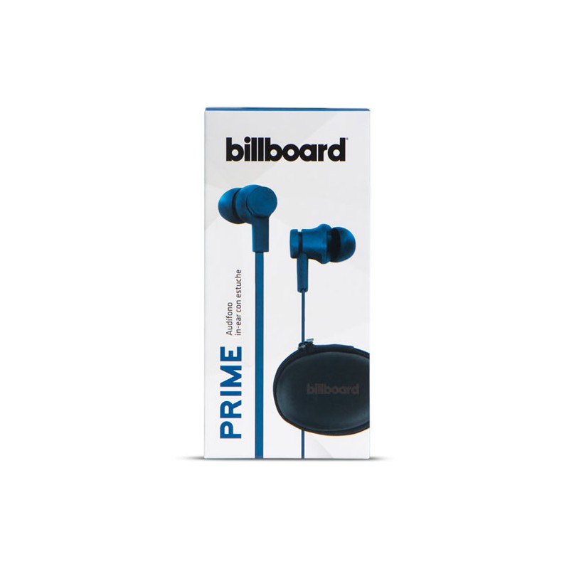 AUDÍFONOS BILLBOARD PRIME IN EAR ALAM CON CASE AZUL