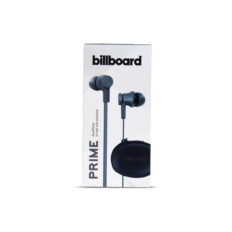 Audífonos Billboard Prime In Ear Alam Con Case Gris