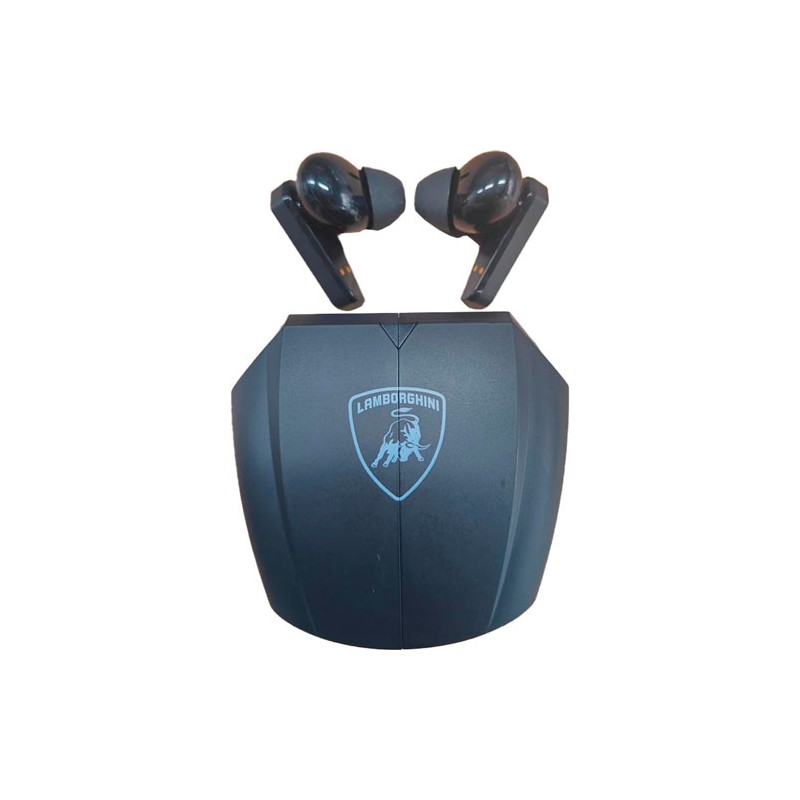 Audífonos Lamborghini True Wireless Bluetooth Color Negro