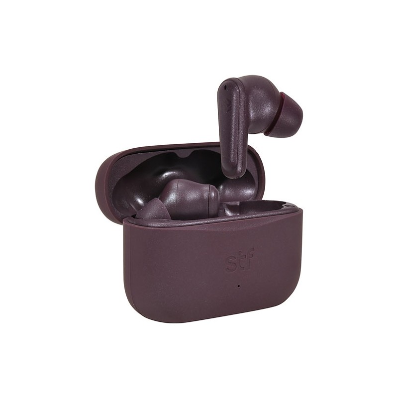 Audífonos Stf Soar In Ear True Wireless Con Cancelación De Ruido Color Morado