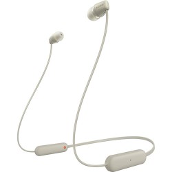 Audífonos Intrauditivos inalámbricos con bluetooth Wi-C100 Beige