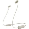 Audífonos Intrauditivos inalámbricos con bluetooth Wi-C100 Beige