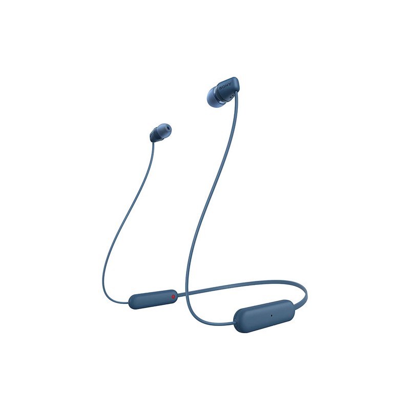 Audífonos Intrauditivos inalámbricos con bluetooth Wi-C100 Azul