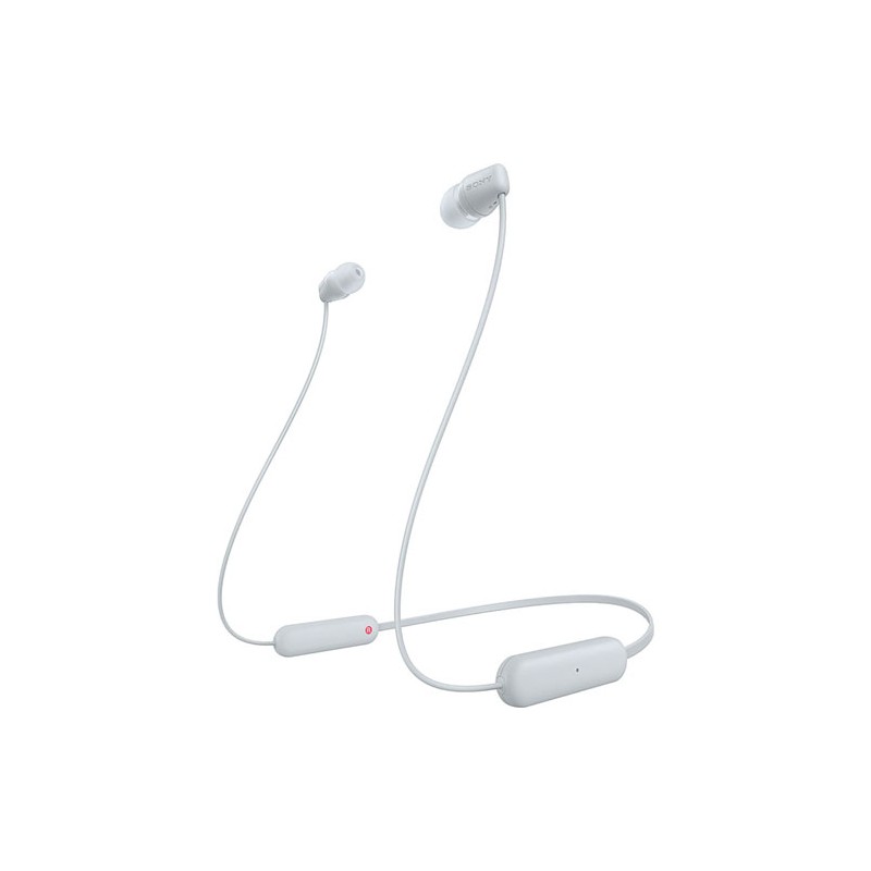Audífonos Intrauditivos inalámbricos con bluetooth Wi-C100 blanco