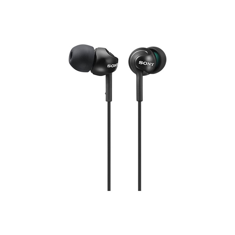 AUDÍFONOS INTERNO SONY CON MANOS LIBRES MDR-EX110AP NEGRO