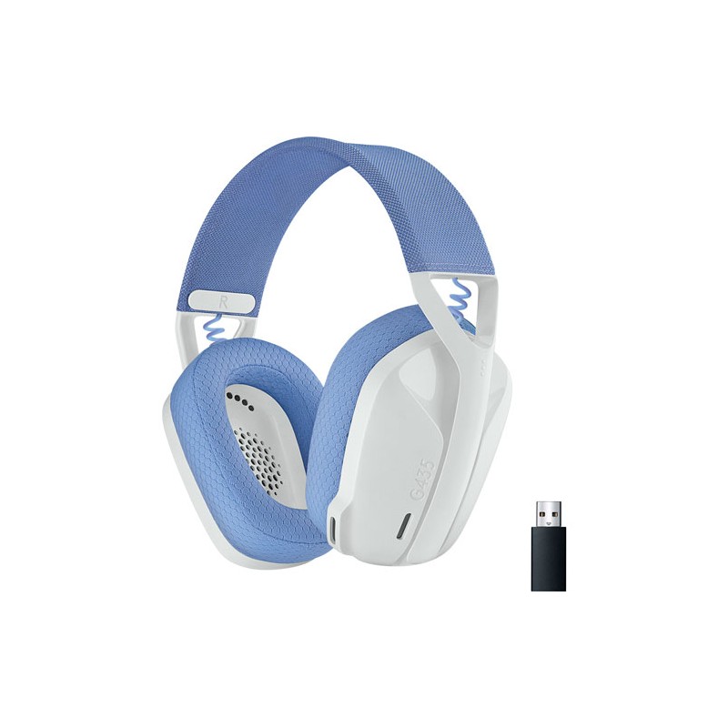 DIADEMA GAMING LOGITECH G435 INALÁMBRICO BLANCO