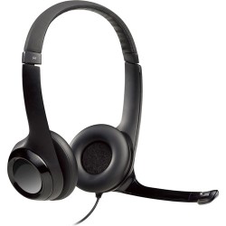 Diadema Logitech H390 On Ear Alam Usb con Microfono Negro