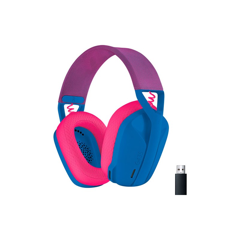 Diadema inalámbrica gamer azul  Lightspeed Logitech