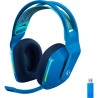 Diadema Gamer Logitech G733 Lightspee Inalambrico con Microfono Azul