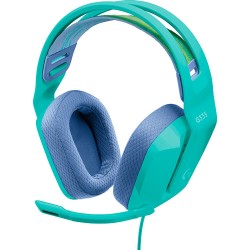 Diadema Gamer Logitech G335 On Ear Alambrico con Microfono Verde