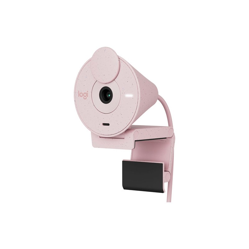 Cámara Web Logitech Color Rosa Brio 300