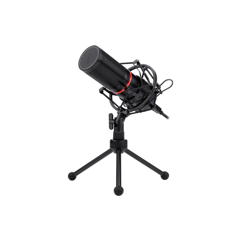 Micrófono de escritorio para podcast y streaming