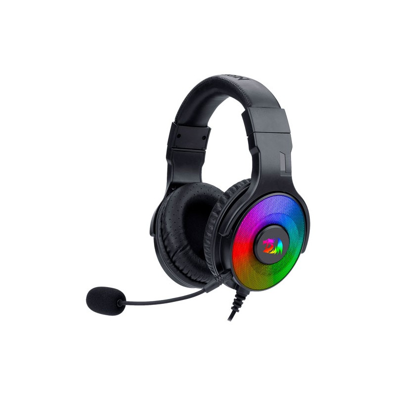 Diadema Gamingredragon Pandora Usb Rgb Gaming Negro