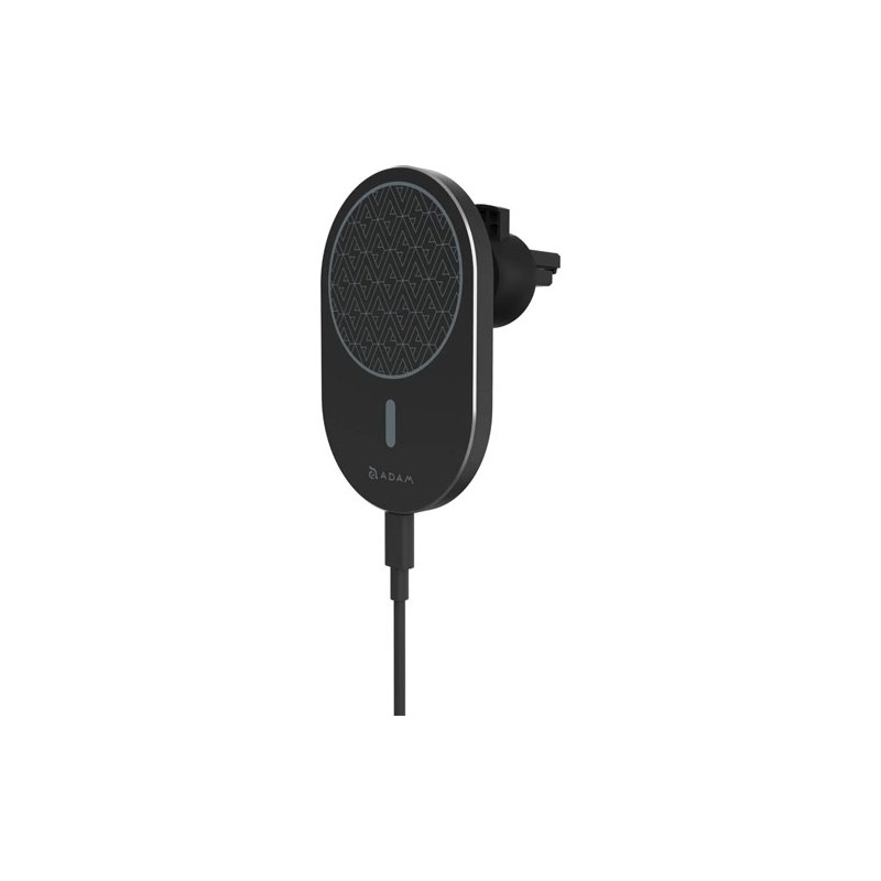 Soporte de auto con carga inalámbrica omnia C2 negro