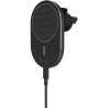 Soporte de auto con carga inalámbrica omnia C2 negro