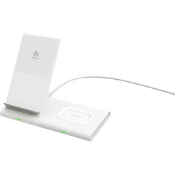 Base de carga inalámbrica 2 en 1 Omnia Q2X blanco