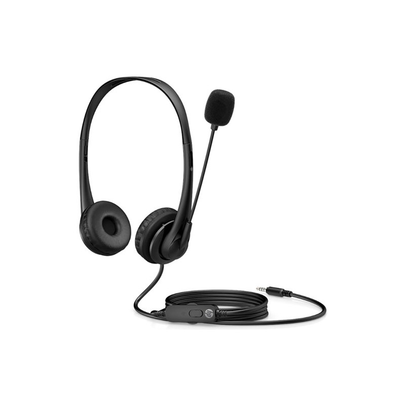 Diadema Hp Headset G2 stereo 3.5mm negro