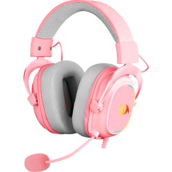 Diadema Gamer Redragon H510 Zeus X Rgb Usb 7.1 Rosa