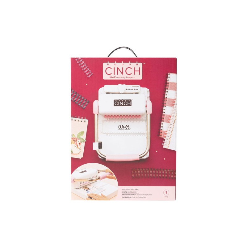 Engargoladora We r Memory Keepers 662789 The Cinch + Kit De Regalo Crea Tu Primera Libreta