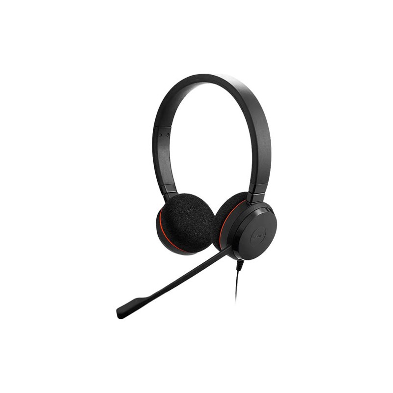 Diadema Jabra Ev20 duo Ms Usb-A negro